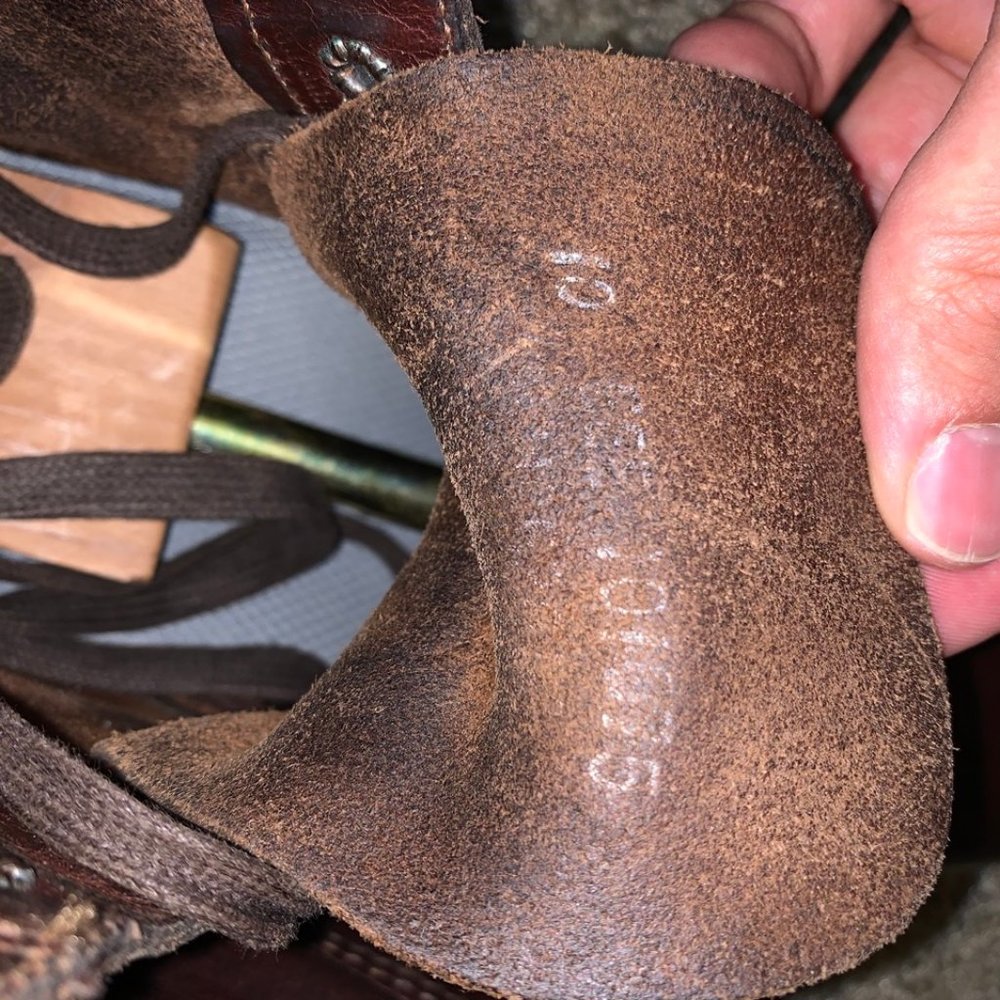 Wolverine 1000 Mile Boots Brown 10 - Picture 8 of 8